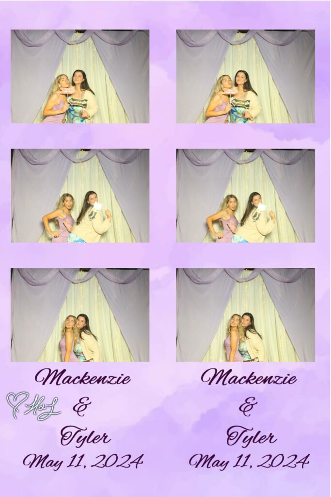 Photo strip from event