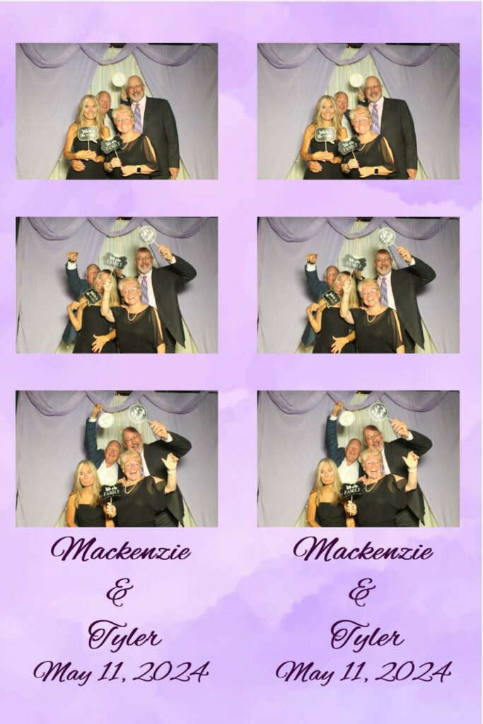 Photo strip from event
