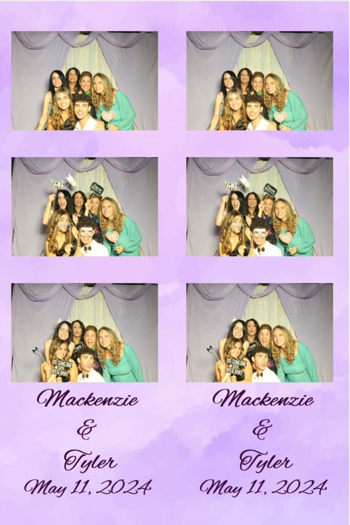 Photo strip from event